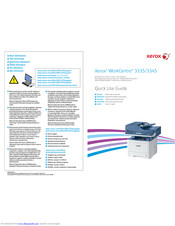 Xerox WorkCentre 3345 Manuals | ManualsLib