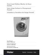 Haier HWD1000 - 1.7 cu. Ft. Washer/Dryer Combo Manuals | ManualsLib