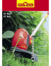 Wolf Garten Gt 835 Manuals