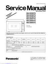 Panasonic NN-SD987S Manuals