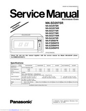 Panasonic NN-SA247SR Manuals