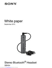 sony sbh56 manual