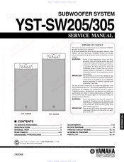 yamaha yst sw305 subwoofer