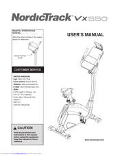 Nordictrack VX550 Manuals | ManualsLib