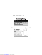 Proctor-silex E 160B Manuals | ManualsLib