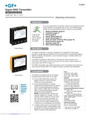Signet 9900 Manuals | ManualsLib