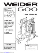 Weider 500 Manuals
