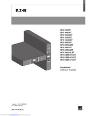 Eaton 9PX 3000 RT Manuals | ManualsLib