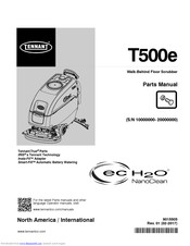 Tennant t500e Manuals