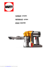 Dyson DC43H Manuals | ManualsLib