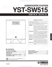 yamaha yst sw515 subwoofer