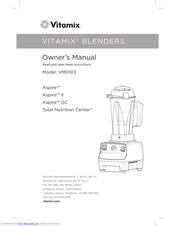 Vitamix VM0103 Manuals | ManualsLib