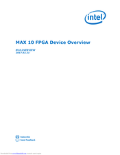 Intel Max 10 Fpga Manuals Manualslib