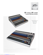 Peavey XR 1212 Manuals | ManualsLib
