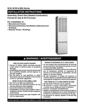 Intertherm M1m Series Manuals