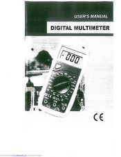 Mastech MS8230B Manuals