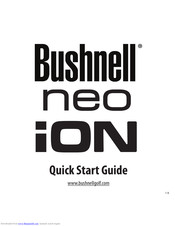 Bushnell Neo iON Manuals
