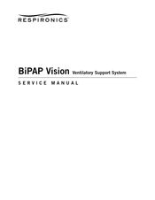 Respironics BiPAP Vision Manuals