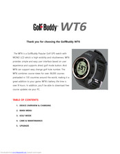 golf buddy wt6 instructions