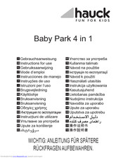 hauck baby park instructions