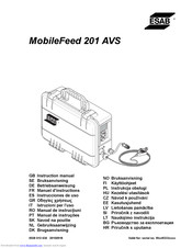 Esab MobileFeed 201 AVS Manuals | ManualsLib