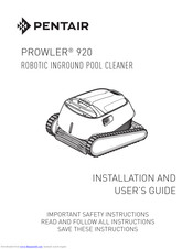 Pentair PROWLER 920 Manuals | ManualsLib