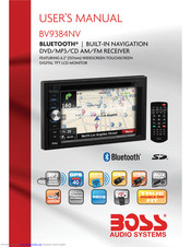 Boss audio systems BV9384NV Manuals | ManualsLib