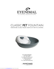 eyenimal classic pet fountain