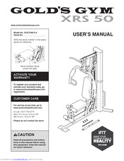 Gold's gym XRS 50 Manuals | ManualsLib