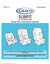 graco slimfit car seat manual