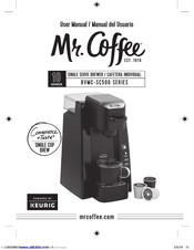 Mr. coffee BVMC-SC500 SERIES Manuals | ManualsLib