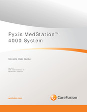 Carefusion Pyxis MedStation 4000 Manuals | ManualsLib