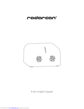 Radarcan R 301 Manuals Manualslib