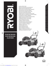 Ryobi OLM1836H Manuals | ManualsLib
