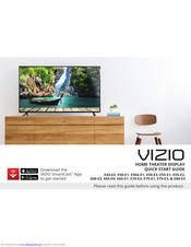 Vizio E43-E2, E50-E1, E50x-E1, E50-E3, E55-E1, E55-E2,E60-E3 Manuals