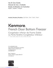Kenmore Model 795.78402.801 User Manual