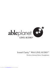 Able planet LINX AUDIO Manuals | ManualsLib