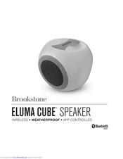 brookstone eluma cube speaker
