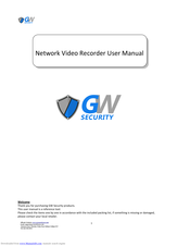 Gw Security Gw Nvr2208e 8p Manuals Manualslib