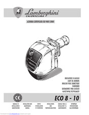 Lamborghini caloreclima ECO 8 Manuals | ManualsLib