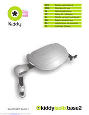 kiddy isofix base 2 instructions