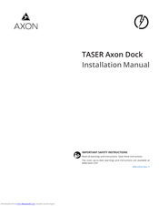 Axon TASER Axon Dock Manuals | ManualsLib