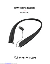 Phiaton BT 150 NC Manuals | ManualsLib