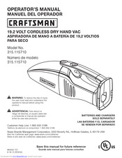 Craftsman 315.115710 Manuals | ManualsLib