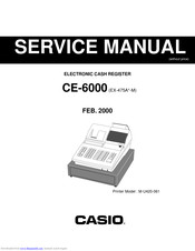 Casio CE-6000 Manuals