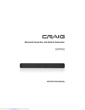 Craig CHT912 Manuals | ManualsLib