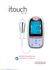 Tenscare Itouch Sure Instructions For Use Manual Pdf Download