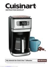 Cuisinart DGB-800 Series Manuals | ManualsLib