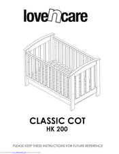 love n care cot mattress