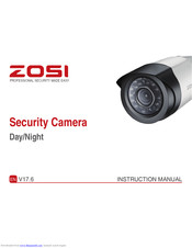 Zosi Security Camera Day/Night Manuals | ManualsLib